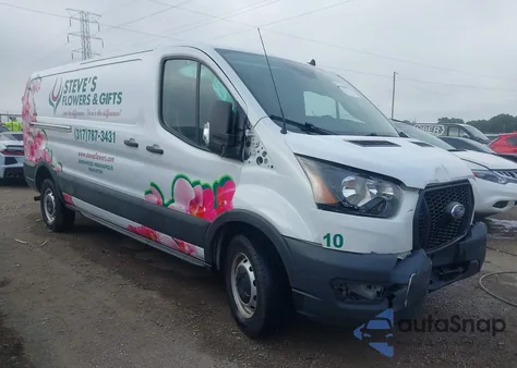 2021 Ford Transit T-150 z USA, uszkodzony, nr VIN 1FTYE1Y81MKA07151